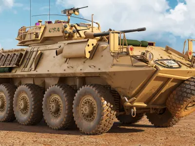 Light Armored Vehicle LAV-25 3D model