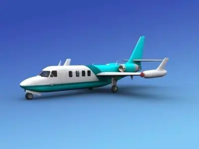 IAI Westwind II V 3D model purchase