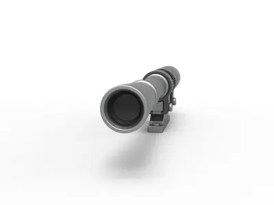 Scope for cosplay blaster 10 3D print model