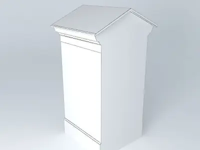 Sacred Monument Elijah Hall Free 3D model