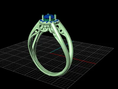 ring fashion 3D model