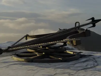 Ballista Tower 3D model