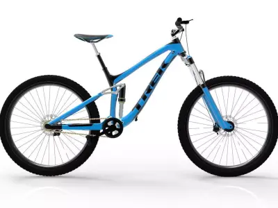 Mountain bike 3D model get