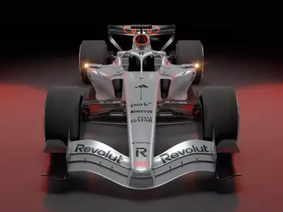 2026 Audi R26 F1 plus Photoshop files 3D model