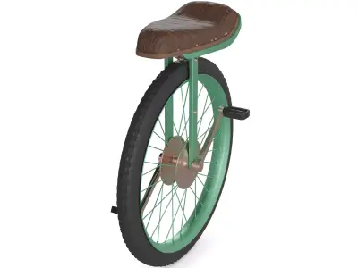 Off road Unicycle 3D model
