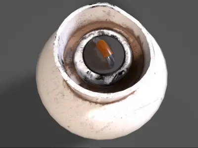 Gas Tank PBR Low-poly 3D model purchase