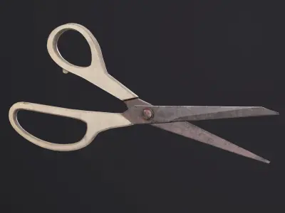 Scissors Vol2 Low-poly 3D model