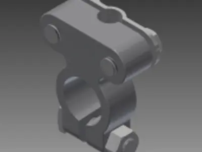 battery sae terminal Free 3D model
