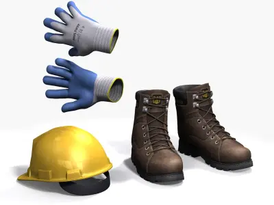 work set 3D model