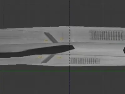 spaceship Free low-poly 3D model by chitrakshchaudhary