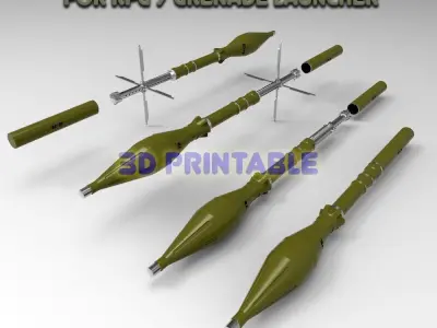 Ammunition of Russian Ukrainian war 3D printable models N1 3D Model Pack