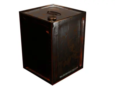 Thinner Tank 3d  Free 3D model