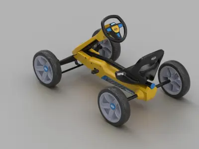   BERG Reppy Rider Low-poly 3D model