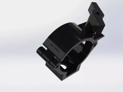 Clamp for pipe 48-51mm 100kg 3D model