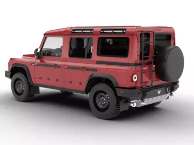 Ineos Grenadier Trialmaster 2024 3d model 3D model