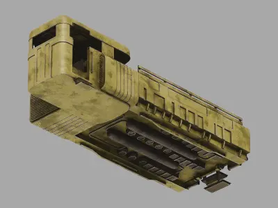 Freck Mapuzo Transport - Star Wars Kenobi Low-poly 3D model