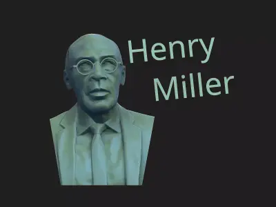 Henry Miller 3D print model