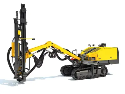 Surface Drilling Rig 3D model
