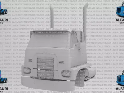 INTERNATIONAL EMERYVILLE 86 INCH 1-14 SCALE CAB 3D print model