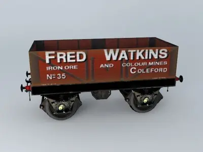 FRED WATKINS Iron Ore Wagon Free 3D model
