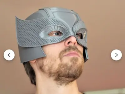 3d Hawkeye helmet 3D print model