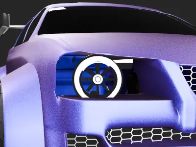 Toyota JZX 100 Custom Widebody RAR ZIP Free 3D model