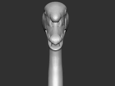  Swan VFX Zbrush Sculpture digitale 