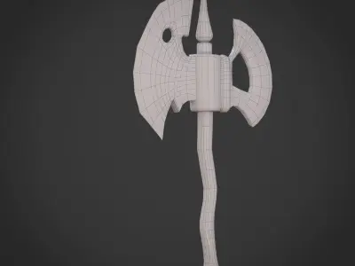 Axe model free Free low-poly 3D model