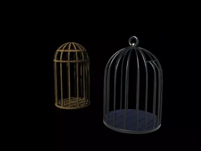 Bird cage 3D model