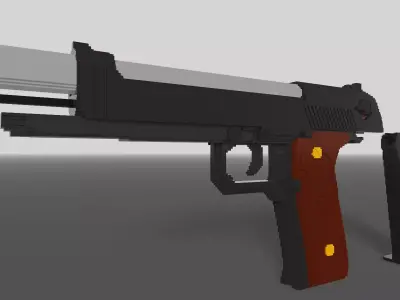 Pistol M92f 3D model