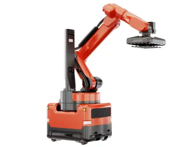  Industrial Warehouse Robot -4-Axis Palletizing Robotic Arm 3D model