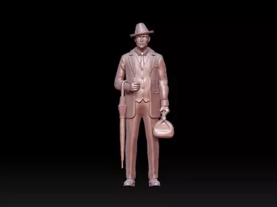 man passenger 3D print model