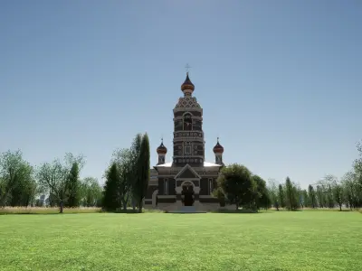 Orthodox Church 3D model purchase