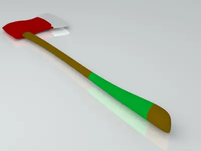 Simple axe 3D model