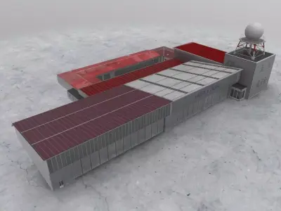 LBSF Heli Air Low-poly 3D model
