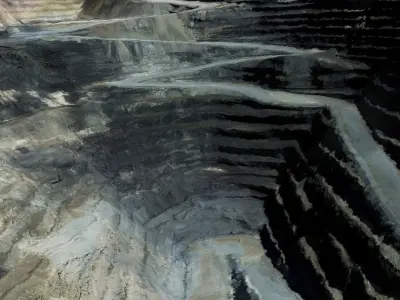 Opencast Mining Collection 1 3D model