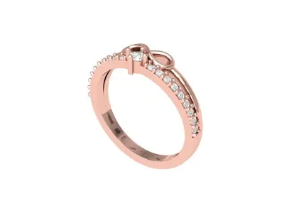 Wedding Ring 3D print model 71