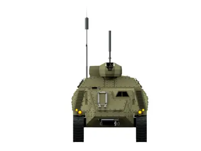 Concept Military Tank 3D model