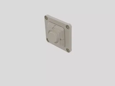 Industrial Factory Control Button Housing for 3D print 3D model