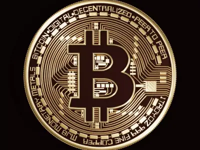 BITCOIN HIGH DETAILED MODEL 3D model