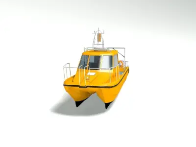 Maccoma research vessel 3D model