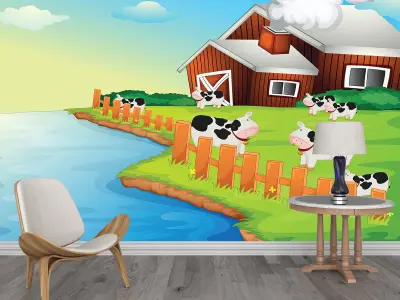 Photo Wallpaper No 43 Low-poly 3D model