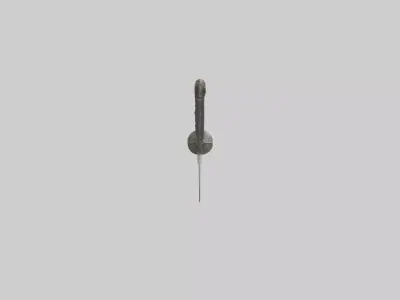 Trainingsword Model Low-poly 3D model