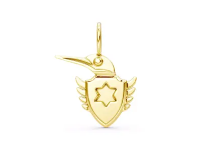 Bird pendant  3D model