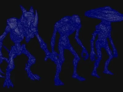 Creature 3D model 53