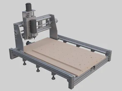 DIY CNC Router 3D model