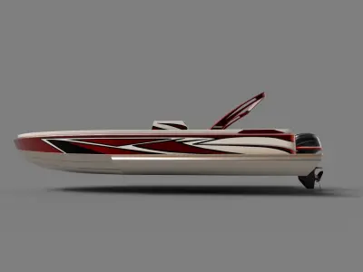 Performance Pontoon 3D model