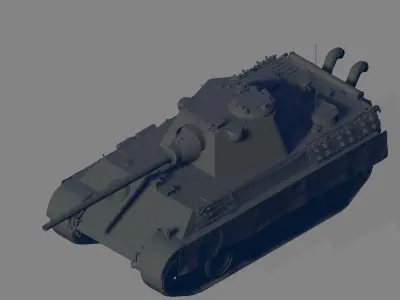 Panther F 3D model