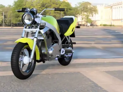 Suzuki GS500 - after 2000 3D model