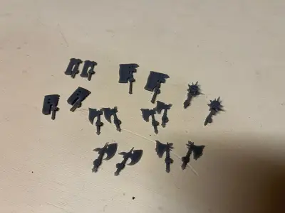 power or bubotic maces 3D print model